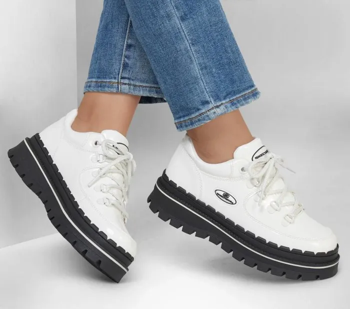 Skechers Jammers 8211 Cool Block White Black Women Boots Skechers Jammers 8211 Cool Block White Black Women Boots