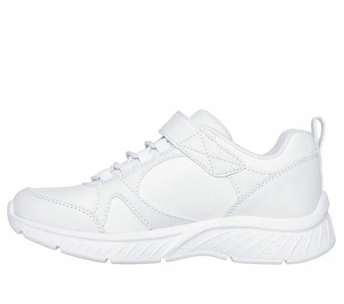 Skechers Microspec Plus 8211 School Sweets White Kids Athletic Shoes and Sneakers Skechers Microspec Plus 8211 School Sweets White Kids Athletic Shoes and Sneakers