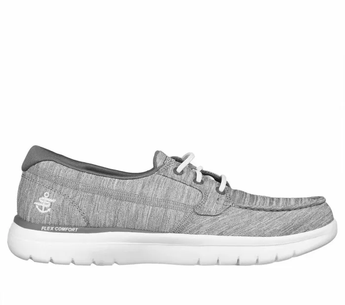 Skechers OntheGO Flex 8211 Ashore Gray Women Casual Sneakers