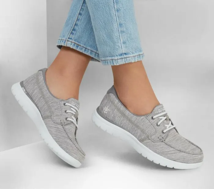 Skechers OntheGO Flex 8211 Ashore Gray Women Casual Sneakers Skechers OntheGO Flex 8211 Ashore Gray Women Casual Sneakers