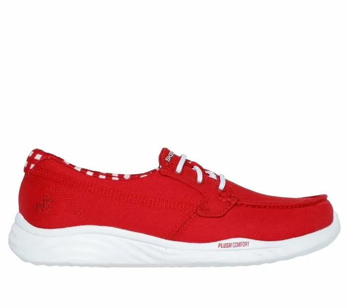 Skechers OntheGO Ideal 8211 Picnic Perfect Red Women SlipOns