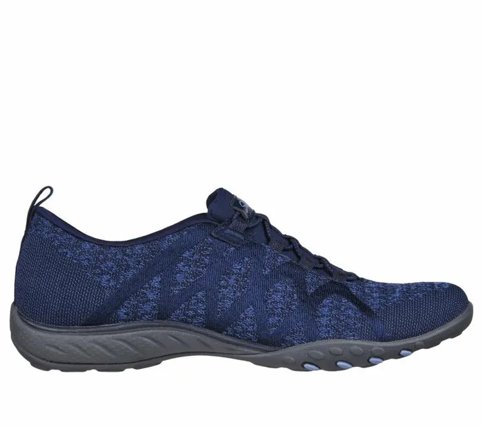 Skechers Relaxed Fit BreatheEasy 8211 InfiKnity Navy Women Casual Sneakers