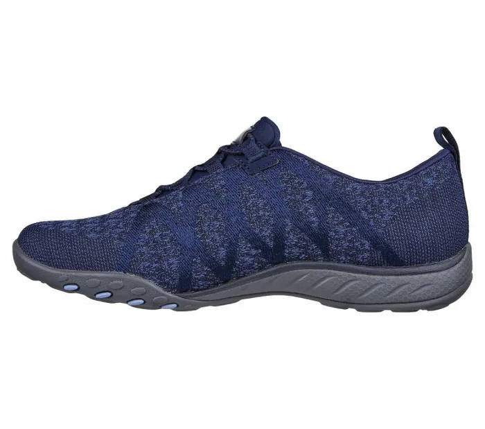 Skechers Relaxed Fit BreatheEasy 8211 InfiKnity Navy Women Casual Sneakers