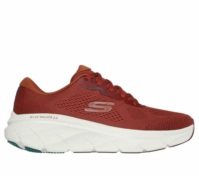 Skechers Relaxed Fit D039Lux Walker 20 8211 Swave Rust Men Athletic Sneakers