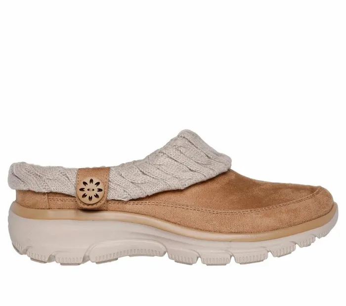 Skechers Relaxed Fit Easy Going 8211 Warm Duet Tan Women SlipOns