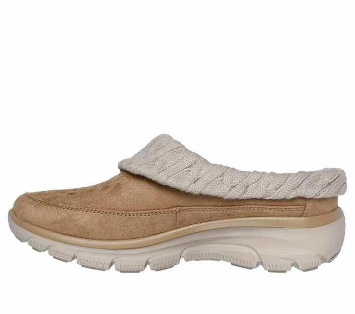 Skechers Relaxed Fit Easy Going 8211 Warm Duet Tan Women SlipOns Skechers Relaxed Fit Easy Going 8211 Warm Duet Tan Women SlipOns