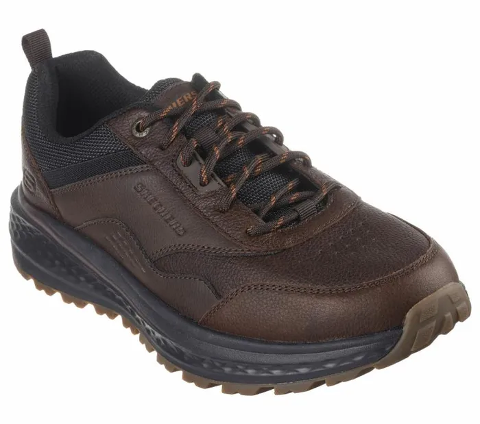 Skechers Relaxed Fit Slade 8211 Peralto Red Brown Men Casual Sneakers Skechers Relaxed Fit Slade 8211 Peralto Red Brown Men Casual Sneakers