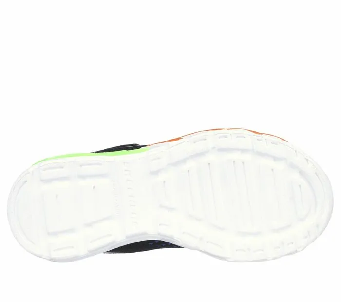Skechers S Lights FlexGlow Bolt Black Blue Kids Athletic Shoes and Sneakers Skechers S Lights FlexGlow Bolt Black Blue Kids Athletic Shoes and Sneakers