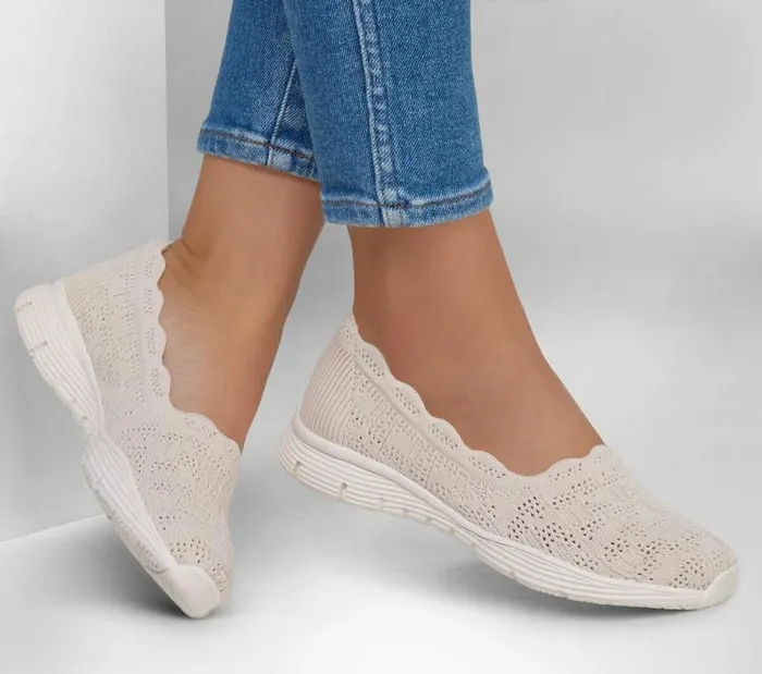 Skechers Seager 8211 Higherself Natural Women Flats Skechers Seager 8211 Higherself Natural Women Flats