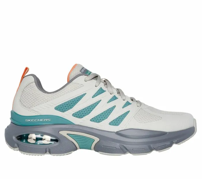 Skechers SkechAir Ventura 8211 Revell Gray Green Men Athletic Sneakers