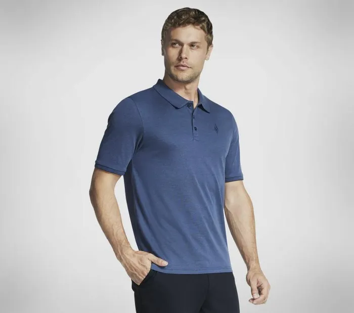 Skechers Skechers Off Duty Polo Navy Men Tops Skechers Skechers Off Duty Polo Navy Men Tops