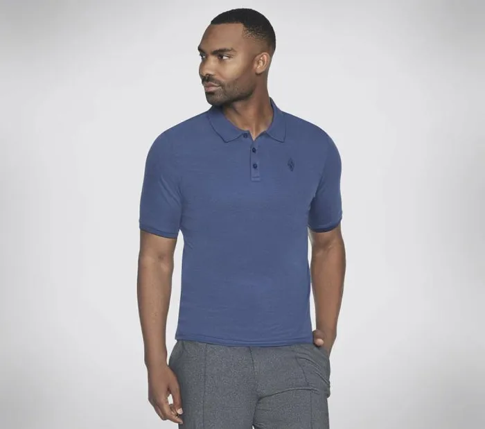Skechers Skechers Off Duty Polo Navy Men Tops Skechers Skechers Off Duty Polo Navy Men Tops