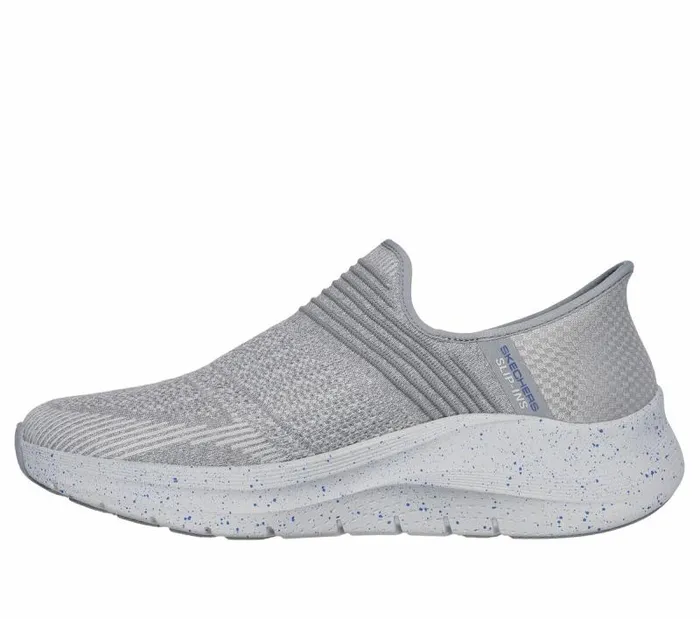 Skechers Skechers Slipins Arch Fit 20 8211 Sultez Gray Blue Men Athletic Sneakers