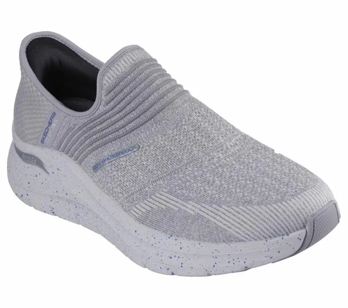 Skechers Skechers Slipins Arch Fit 20 8211 Sultez Gray Blue Men Athletic Sneakers