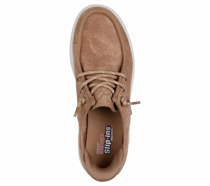 Skechers Skechers Slipins BOBS Skip Cute Wave Tan Women Casual Sneakers