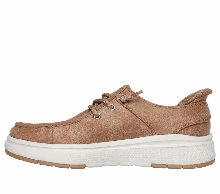 Skechers Skechers Slipins BOBS Skip Cute Wave Tan Women Casual Sneakers