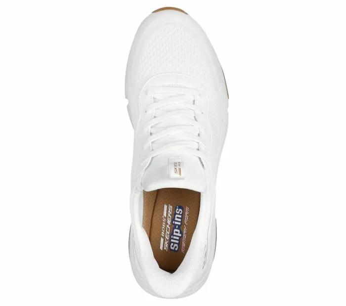 Skechers Skechers Slipins BOBS Sparrow Flex White Men Athletic Sneakers