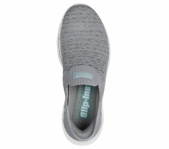 Skechers Skechers Slipins GO WALK 7 8211 Springtime Gray Women Athletic Sneakers