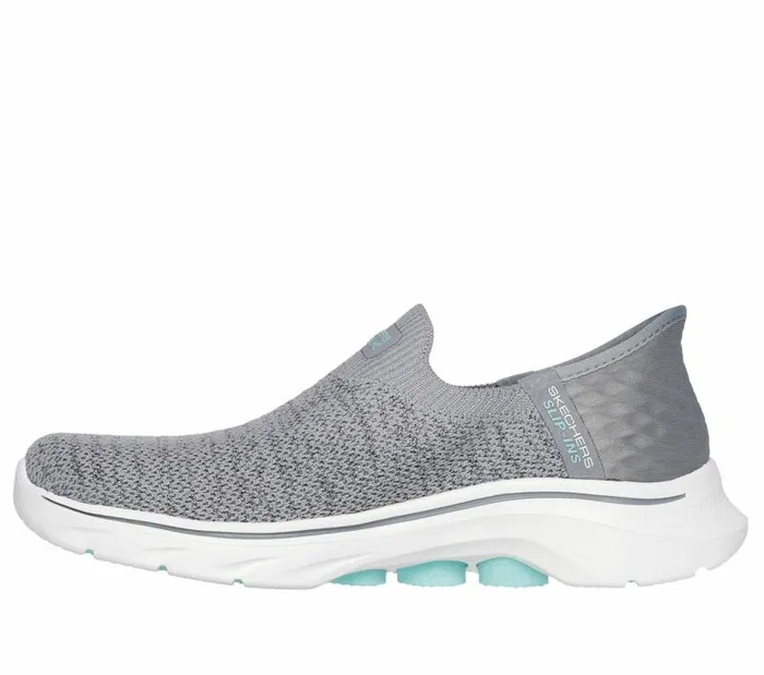 Skechers Skechers Slipins GO WALK 7 8211 Springtime Gray Women Athletic Sneakers