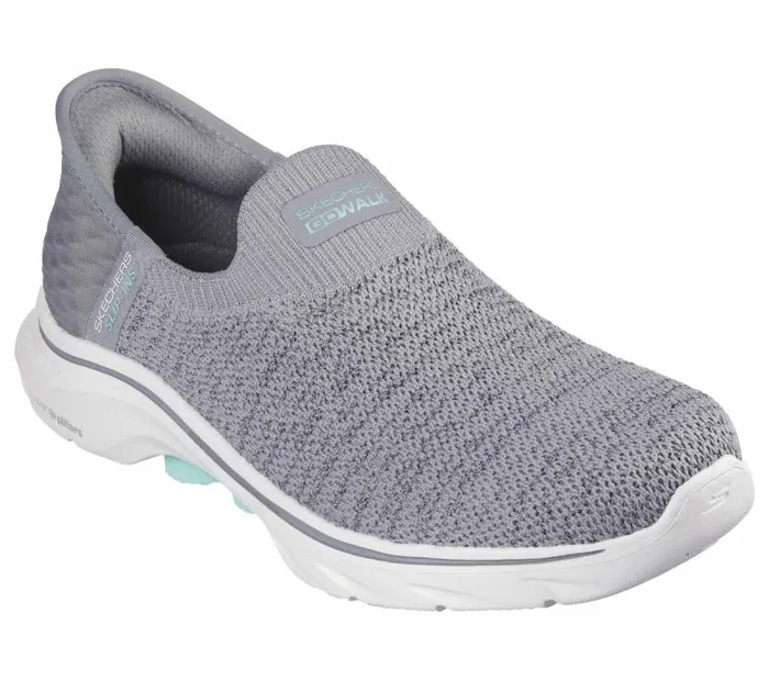 Skechers Skechers Slipins GO WALK 7 8211 Springtime Gray Women Athletic Sneakers