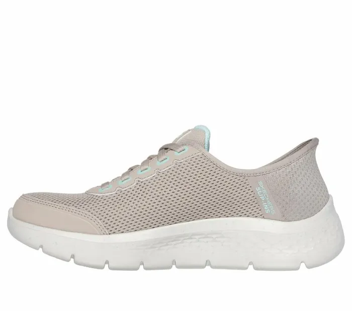 Skechers Skechers Slipins GO WALK Flex 8211 Clear Creek Taupe Women Athletic Sneakers