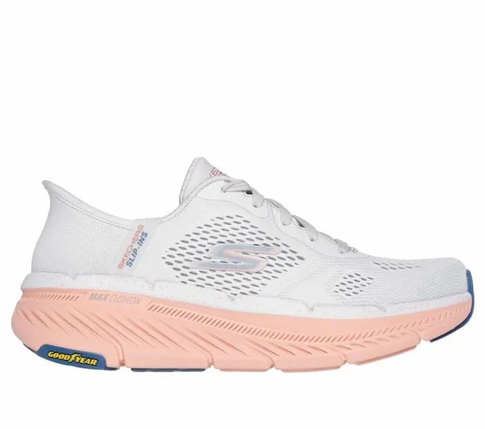 Skechers Skechers Slipins Max Cushioning Premier 20 8211 Alora Light Gray Orange Women Athletic Sneakers Skechers Skechers Slipins Max Cushioning Premier 20 8211 Alora Light Gray Orange Women Athletic Sneakers