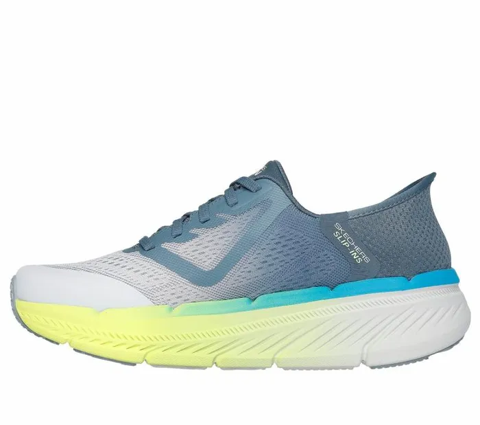 Skechers Skechers Slipins Max Cushioning Premier 20 Gray Multi Men Athletic Sneakers
