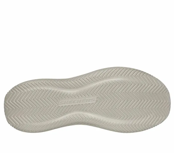 Skechers Skechers Slipins RF Hasting 8211 Niko Taupe Men Canvas Shoes