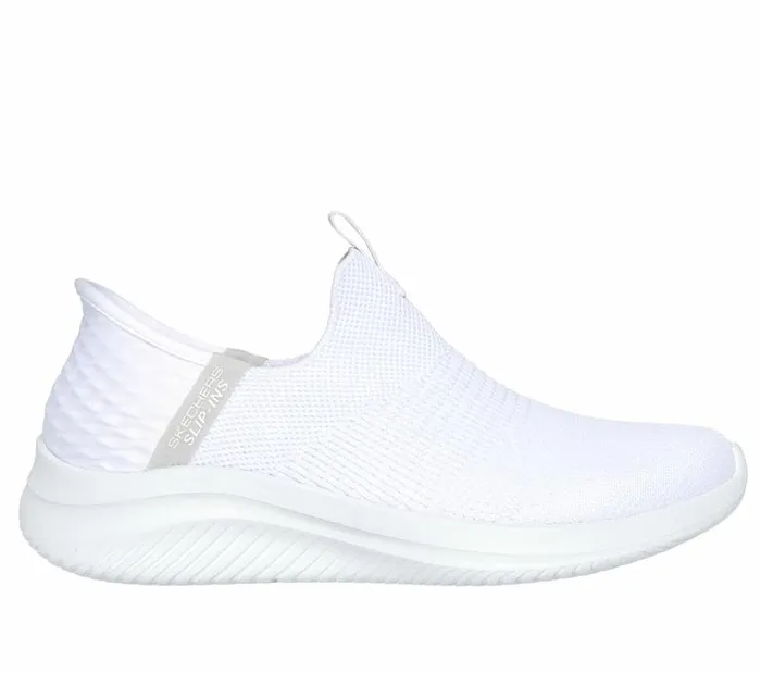 Skechers Skechers Slipins Ultra Flex 30 8211 Cozy Streak White Women Athletic Sneakers