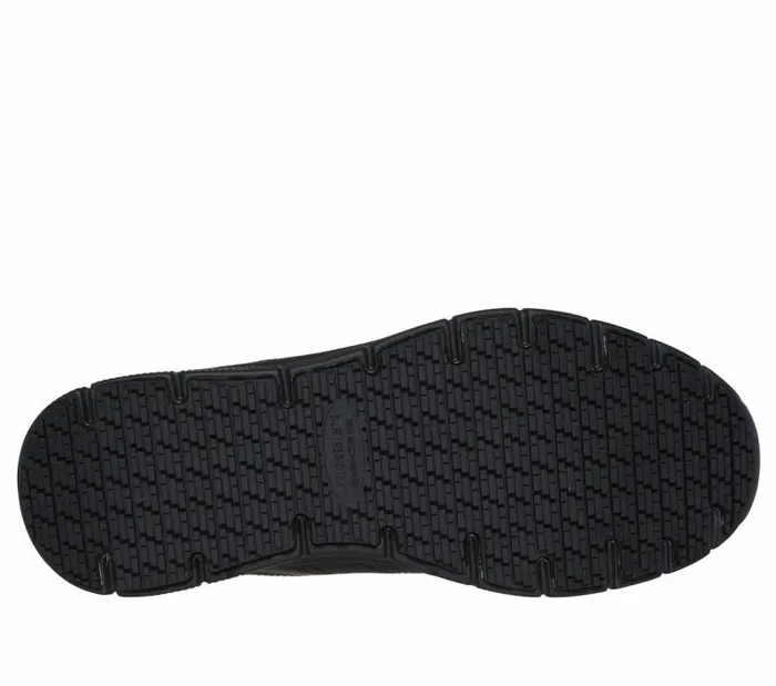 Skechers Skechers Slipins Work Nampa 8211 Knotly Black Men Hands Free Slipins