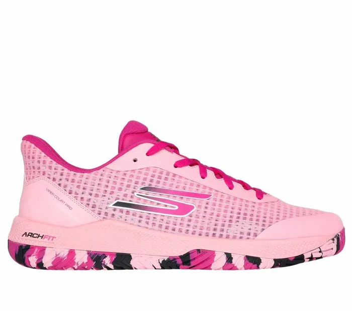 Skechers Skechers Viper Court Pro 8211 Pickleball Pink Men Athletic Sneakers