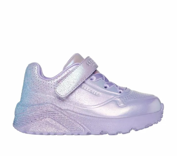 Skechers Uno Lite8211 Metallic Sparkle Lavender Multi Kids Athletic Shoes and Sneakers Skechers Uno Lite8211 Metallic Sparkle Lavender Multi Kids Athletic Shoes and Sneakers