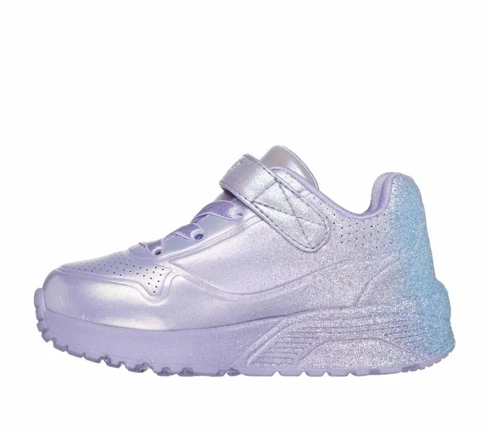 Skechers Uno Lite8211 Metallic Sparkle Lavender Multi Kids Athletic Shoes and Sneakers Skechers Uno Lite8211 Metallic Sparkle Lavender Multi Kids Athletic Shoes and Sneakers