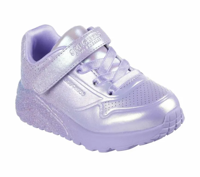 Skechers Uno Lite8211 Metallic Sparkle Lavender Multi Kids Athletic Shoes and Sneakers Skechers Uno Lite8211 Metallic Sparkle Lavender Multi Kids Athletic Shoes and Sneakers