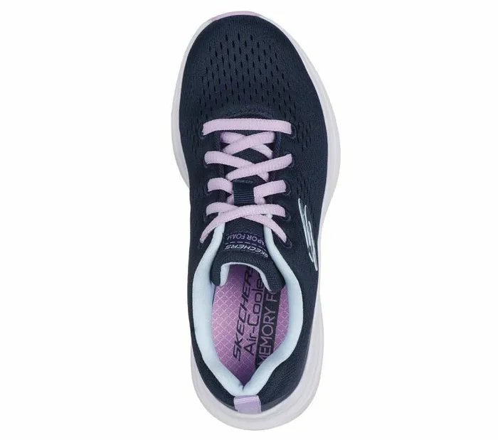 Skechers Vapor Foam 8211 Brisk Quick Navy Lavender Kids Athletic Shoes and Sneakers Skechers Vapor Foam 8211 Brisk Quick Navy Lavender Kids Athletic Shoes and Sneakers
