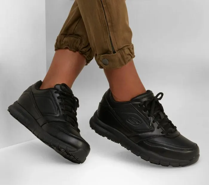 Skechers Work Relaxed Fit Nampa 8211 Wyola SR Black Women Work and Safety Skechers Work Relaxed Fit Nampa 8211 Wyola SR Black Women Work and Safety