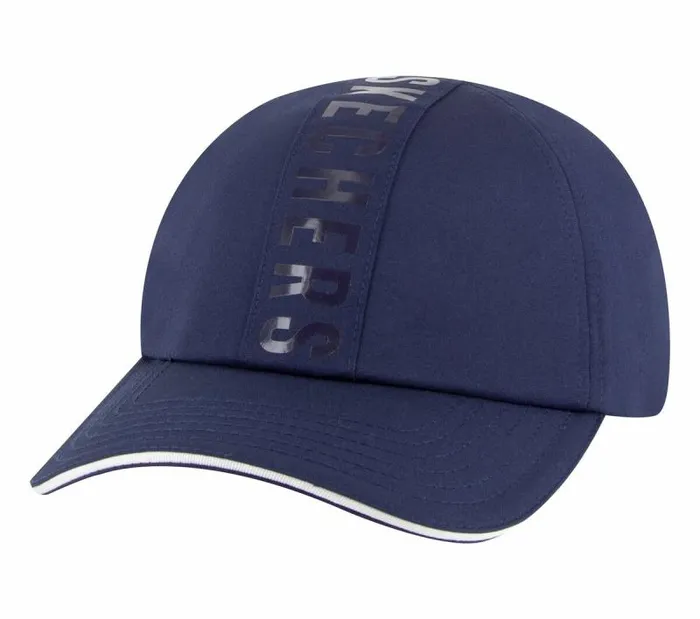 Skechers Wrap Logo Baseball Hat Navy WomenMen Hats