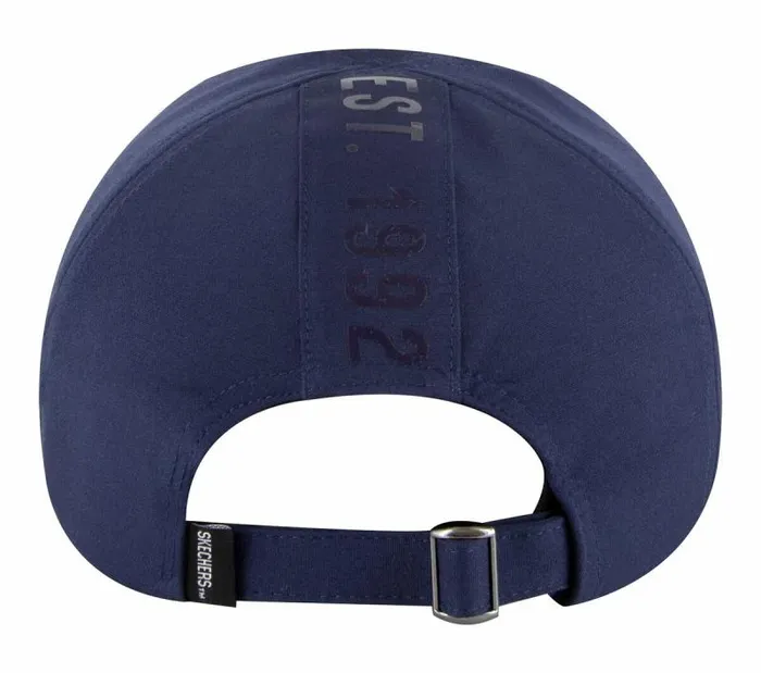 Skechers Wrap Logo Baseball Hat Navy WomenMen Hats Skechers Wrap Logo Baseball Hat Navy WomenMen Hats