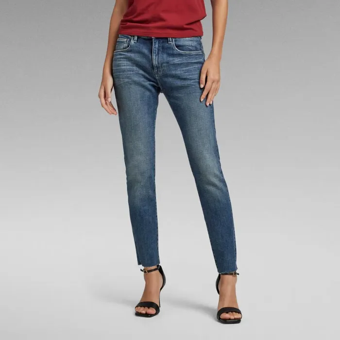 Skinny Women GStar RAW 3301 Skinny Ankle Jeans Faded Cascade