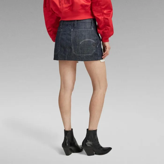 Skirts Women GStar RAW Denim Mini Skirt Stay Raw Denim