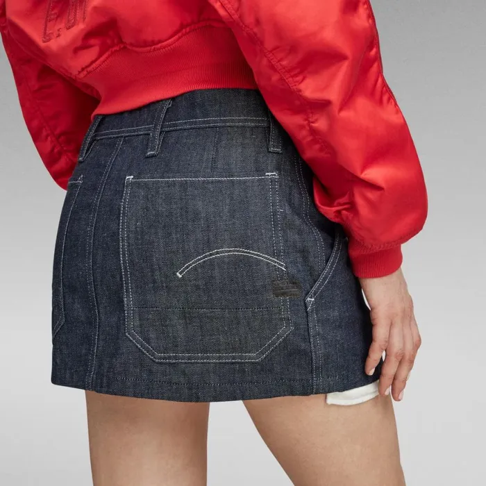 Skirts Women GStar RAW Denim Mini Skirt Stay Raw Denim