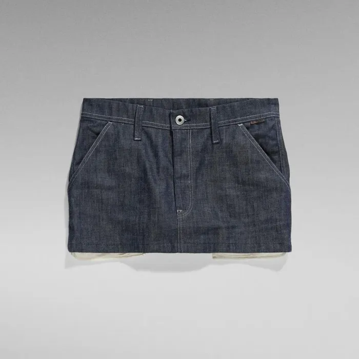 Skirts Women GStar RAW Denim Mini Skirt Stay Raw Denim
