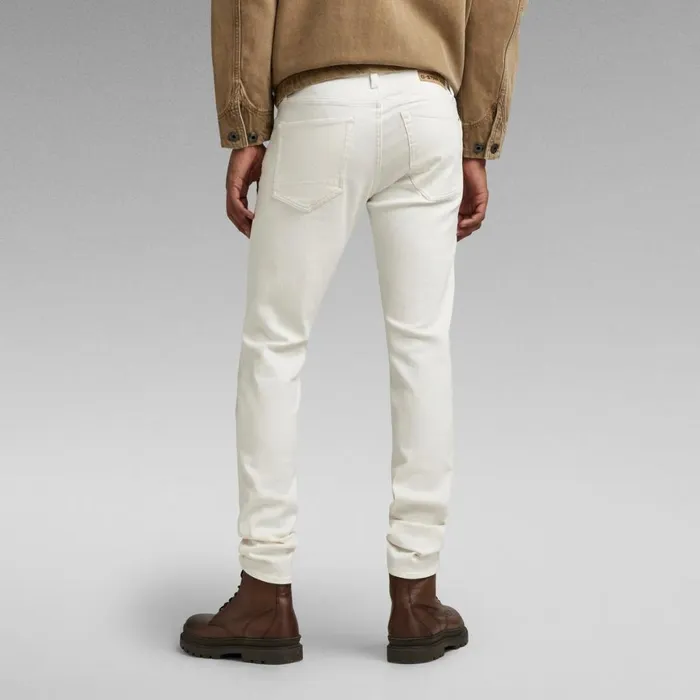Slim Men GStar RAW 3301 Slim Jeans White Gd