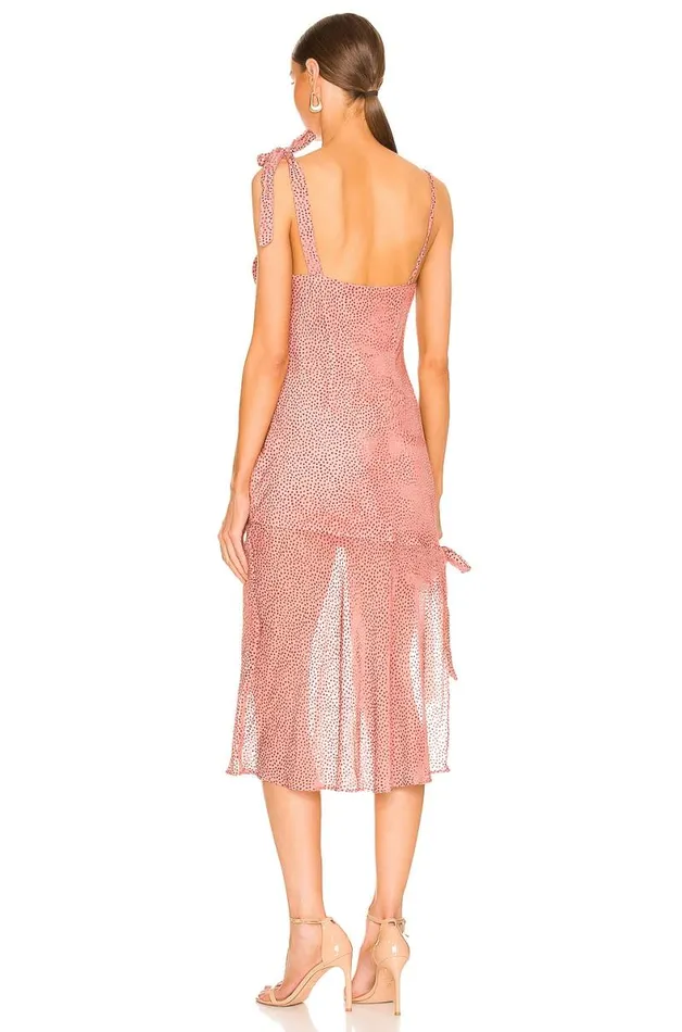 Sonora Midi Dress Rosey Pink Women Lovers and Friends Dresses