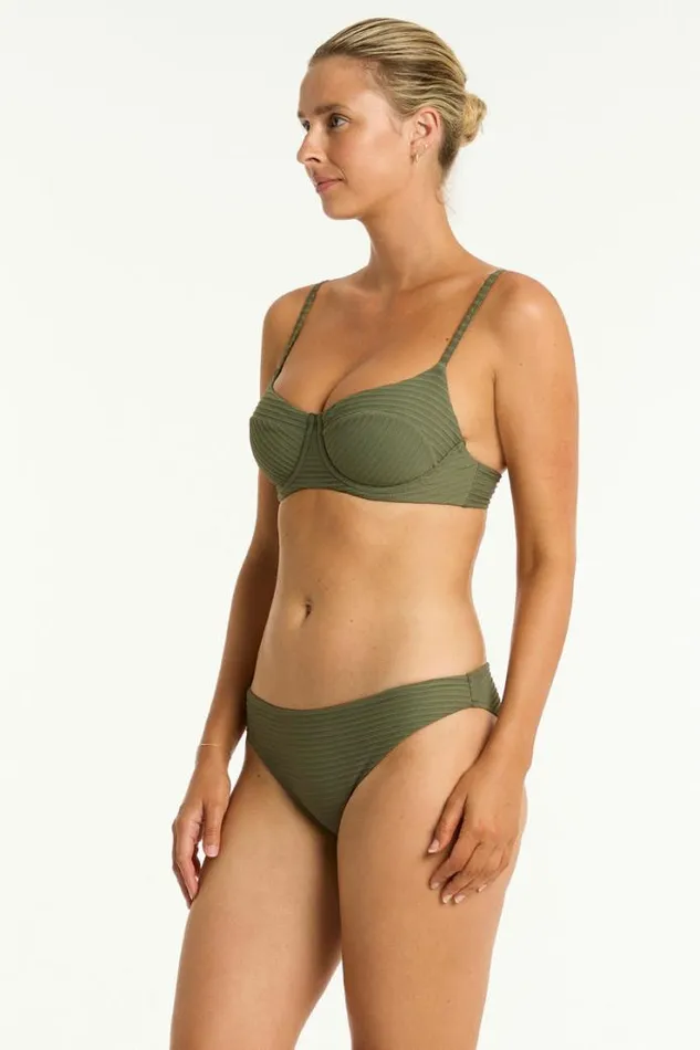 Spinnaker Balconette Bra Spinnaker Khaki Women Sea Level Tops