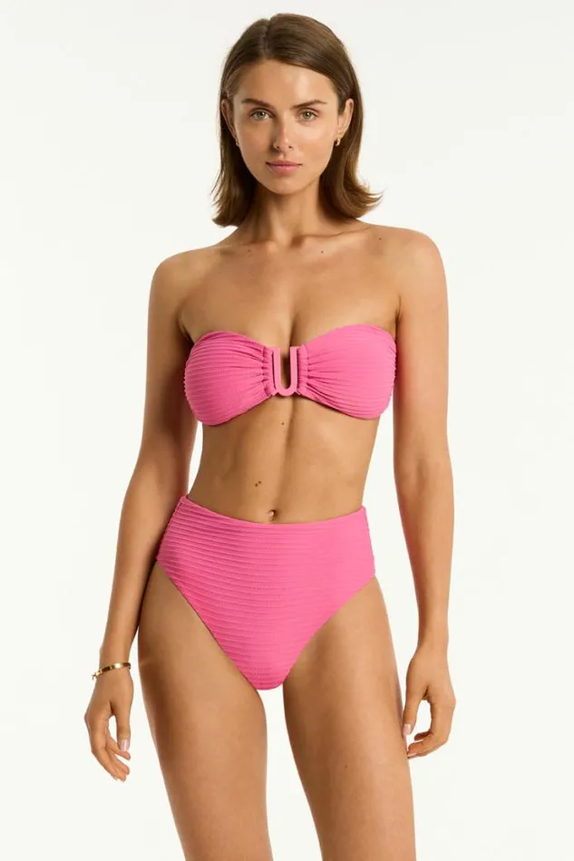 Spinnaker U Bar Bandeau Spinnaker Candy Women Sea Level Tops