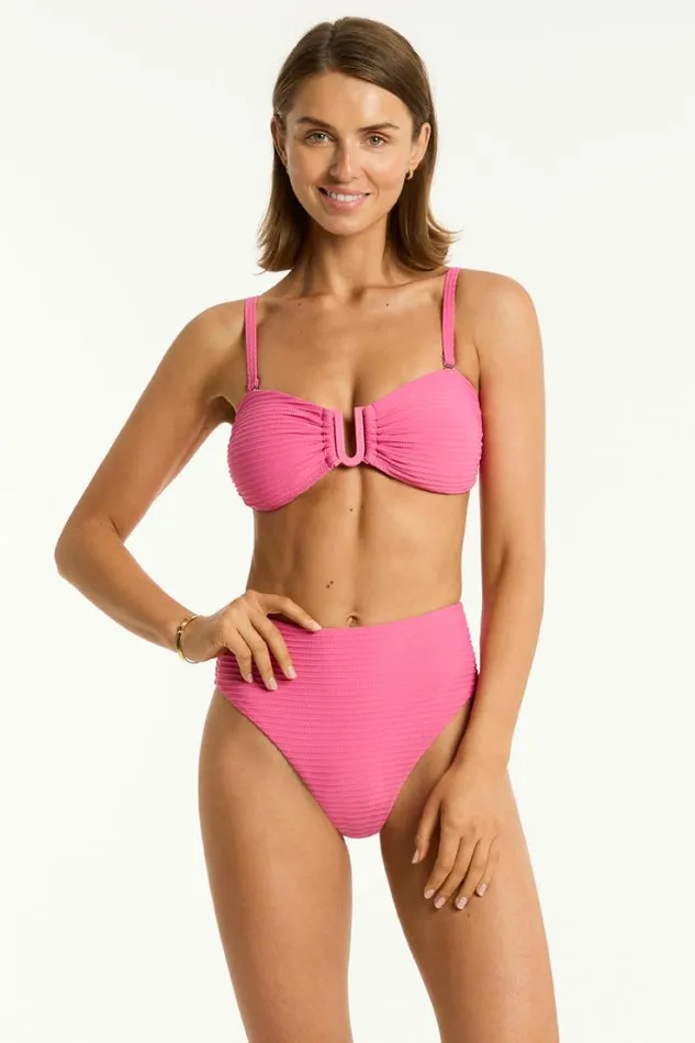 Spinnaker U Bar Bandeau Spinnaker Candy Women Sea Level Tops