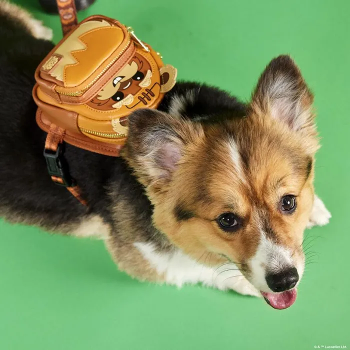 Star Wars Ewok Cosplay Mini Backpack Dog Harness Unisex Loungefly Pet Accessories Star Wars Ewok Cosplay Mini Backpack Dog Harness Unisex Loungefly Pet Accessories