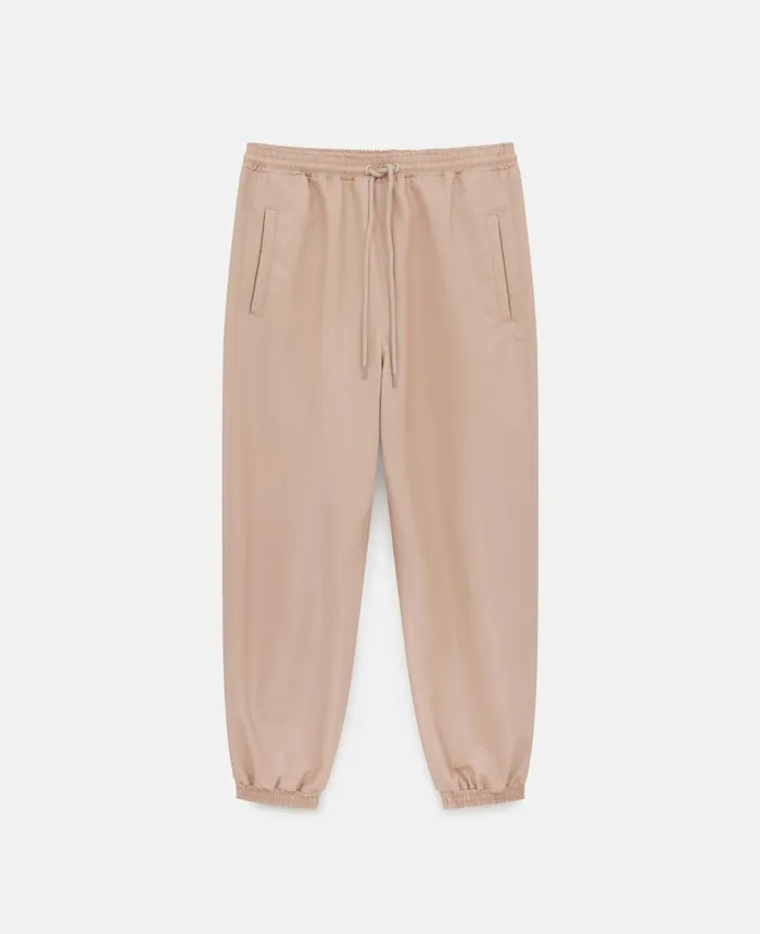 Stella McCartney Alter Mat Trousers Dusty Rose Women Trousers And Shorts
