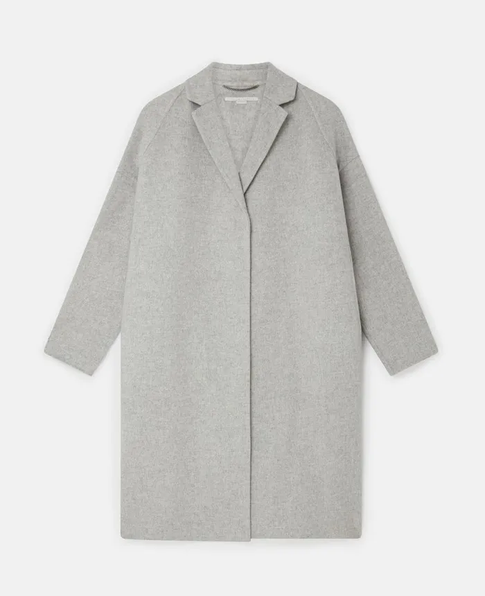Stella McCartney Bilpin Coat Gray Women Coats And Jackets